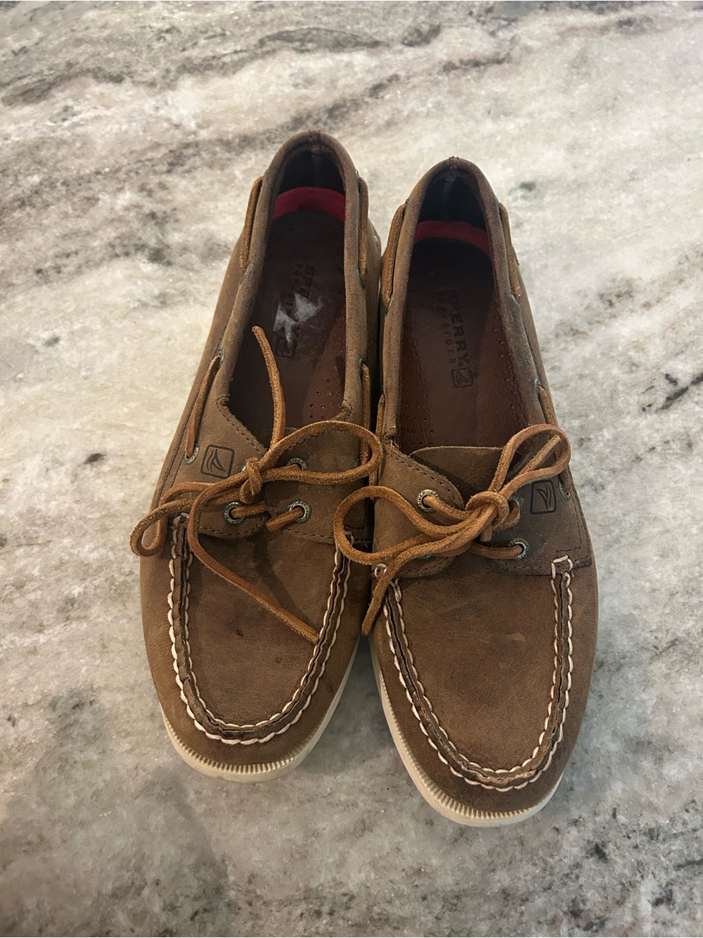 Sperry Brown Boat Shoes 8.5